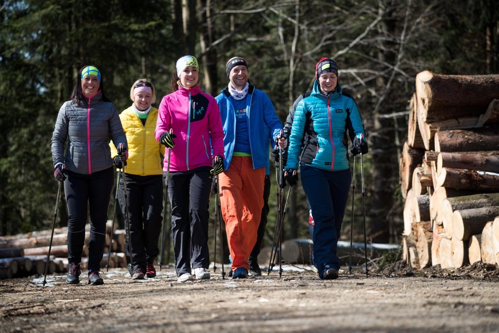 Nordic walking v Resortu Valachy